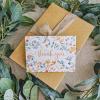 Winlyn 150 Sets Bulk Blank Thank You Cards with Envelopes Stickers Assortment 6 Design of Chalkboard Floral Watercolor Wildflower Thank You Greeting Cards Note Cards for Wedding Bridal Baby Shower