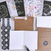 Winlyn 150 Sets Bulk Blank Thank You Cards with Envelopes Stickers Assortment 6 Design of Chalkboard Floral Watercolor Wildflower Thank You Greeting Cards Note Cards for Wedding Bridal Baby Shower