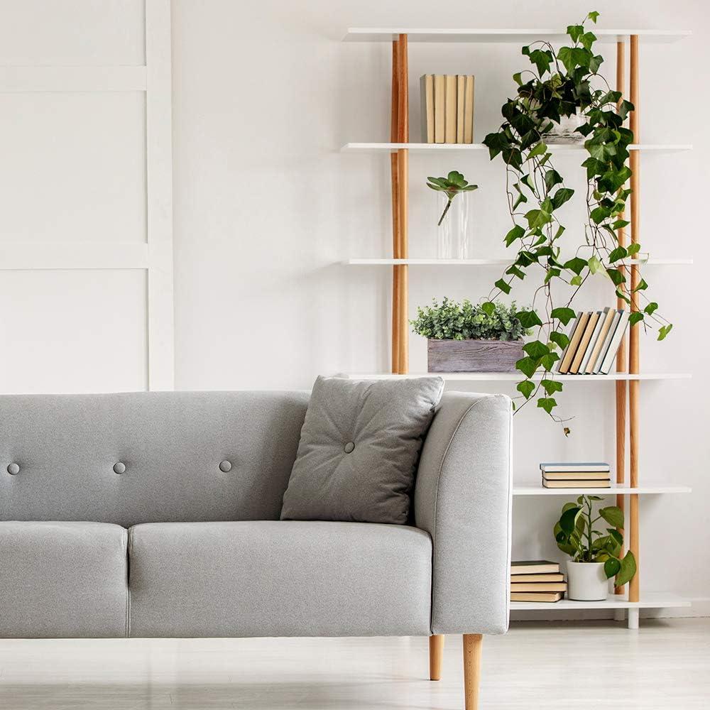 image:imageWinlyn Faux Eucalyptus Plants in Rustic Rectangular Wood Planter Box Artificial Eucalyptus Greenery Arrangement Potted Plant in Dusty Green for Wedding Centerpiece Office Room Table Windowsill Dcor