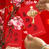 Supla 120 Pcs 6 Design Chinese Hong Bao Red Envelopes Lucky Money Envelopes Red Packet Lai See Lucky Packet Cash Envelope Red Pockets for Chinese New Year Wedding Birthday Year of The Dragon 2024