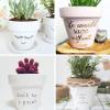 Winlyn 60 Pcs White Terra Cotta Pot – 2.5 Inch Tiny Mini Clay Pots with Drainage Holes Flower Nursery Terra Cotta Pots for Succulent Plants, Crafts, Wedding Baby Shower Favor