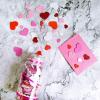 600 Pcs 3 Sizes 4 Colors Assorted Heart Stickers Self Adhesive Foam Hearts Valentine Heart Shaped Decals in Glitter and Matte Red Pink White Light Pink for Valentine’s Day Crafts Décor