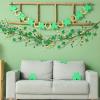 Winlyn 5.2 Ft Artificial St. Patrick’s Day Garland Lucky Shamrock and Berry Garland Green Clover Decorative Garland for Spring St Patrick’s Day Party Irish Wedding Decoration Mantel Table Centerpiece