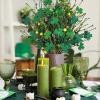 Winlyn 6 Pcs St. Patrick’s Day Shamrock Picks Artificial Green Clover and Berry Stems Lucky Shamrock Decorative Stems 16.5″ for St. Patrick’s Day Party Home Floral Arrangement Wreath Centerpiece