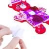 Winlyn 24 Sets Valentine’s Day Polar Bear Ornaments Decorations DIY Valentine Craft Kits Assorted Polar Bear Shaped with Heart Valentine Stickers for Kids Valentine Classroom Activities Gift Exchange