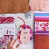 Winlyn 24 Set Heart Hedgehog Ornaments & Crafts Kit – Valentine’s Day Party & Classroom Activities Gift