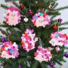 Winlyn 24 Set Heart Hedgehog Ornaments & Crafts Kit – Valentine’s Day Party & Classroom Activities Gift