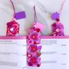Winlyn 36 Sets Valentine’s Day Decorations DIY 3D Heart Bookmarks Valentine Craft Kits Blank Foam Bookmarks with Hearts Foam Stickers for Kids Classroom Activities Reading Party Favors Gift Exchange