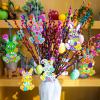 Winlyn 24 Sets Easter Bunny Crafts Kits DIY Bunny Ornaments Decorations Assorted Rabbit Foam Stickers Arts and Crafts for Kids Spring Home Classroom Activities Party Favors Art Project