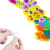 Winlyn 24 Sets Easter Bunny Crafts Kits DIY Bunny Ornaments Decorations Assorted Rabbit Foam Stickers Arts and Crafts for Kids Spring Home Classroom Activities Party Favors Art Project